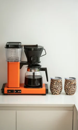 Leopard Print Tumbler Set of 2