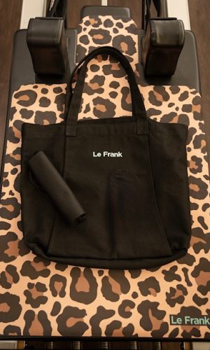 Reformer Mat & Bag - Mint & Black